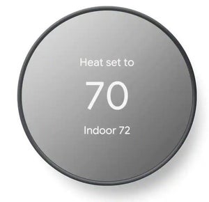 Google Nest Thermostat Charcoal