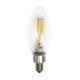 Simply Conserve Filament 4W (40W Equiv) Dimmable LED Candelabra Bulb 