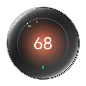 Google Nest Learning Thermostat (Gen 4) - Polished Silver