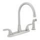 Niagara Earth Luxe High Arc Kitchen Faucet w/Spray, Brushed Nickel