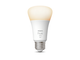 Philips Hue Soft White A19 Smart Bulb. General use, energy-efficient LED smart bulb.
