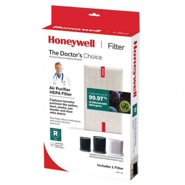 Honeywell Air Purifier True HEPA R Filter, 6,5" W x 1.6" D x 10.2" L