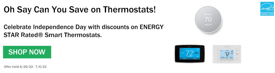 Shop smart thermostat sale!