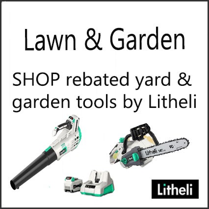 Shop and Save on cordless lawn equipment!