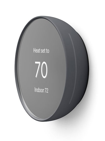 Charcoal Google Nest Thermostat
