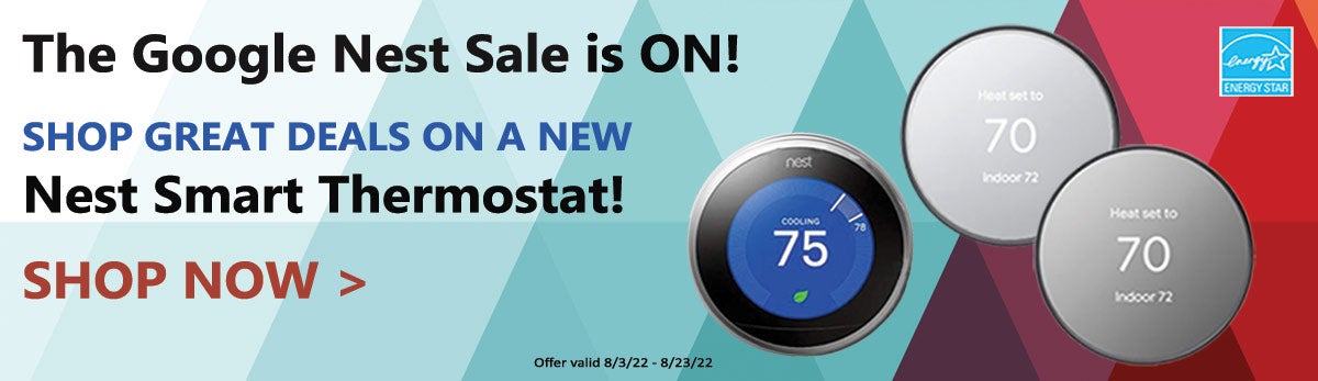 Shop the Google Nest Thermostat Sale!